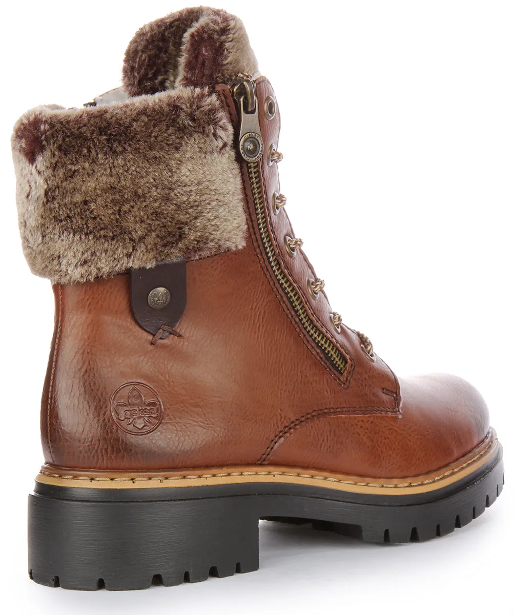 Rieker 72608-24 In Brown For Women