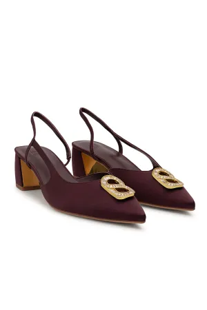 Sarah Shoes - Burgundy