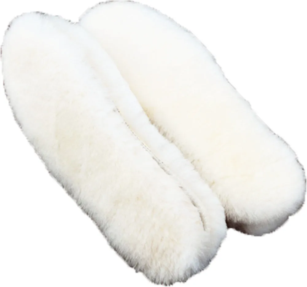 Shearling Insoles with Breathable Anti-Slip Bottom