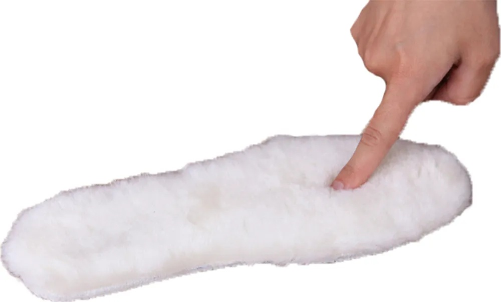 Shearling Insoles with Breathable Anti-Slip Bottom