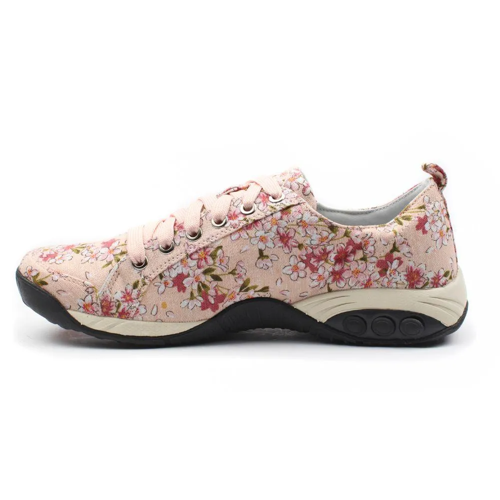 Sienna Prints Women's Side Zip Sport Casual Shoe