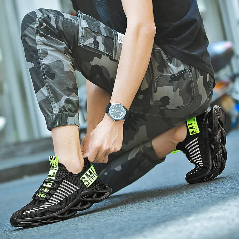 Single Mesh Breathable Casual Running Shoes