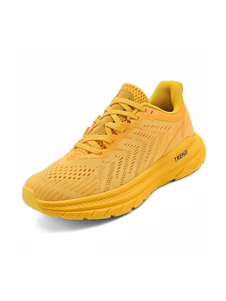 Solid Color Quality Mesh Breathable Men'S Sports Casual Shoes