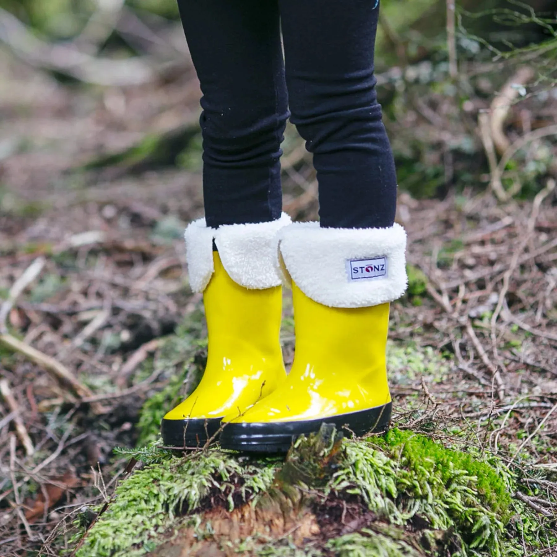 Stonz Ivory Toddler Rain Boot Liner