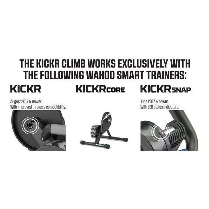 Wahoo Kickr Climb Indoor Grade Simulator for Wahoo Bike Trainer