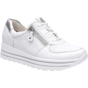 Waldlaufer Womens Shoe 758009 White/Silver